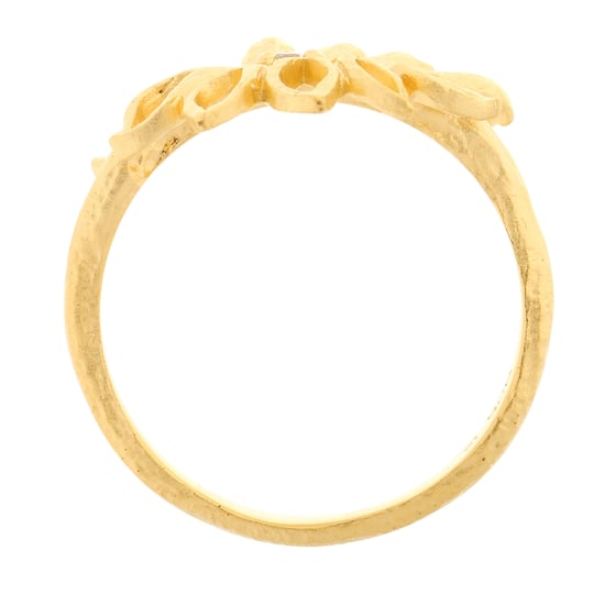 Orphelia Women's 925 Sterling Silver Ring - Gold ZR-6027/2 - Image 3