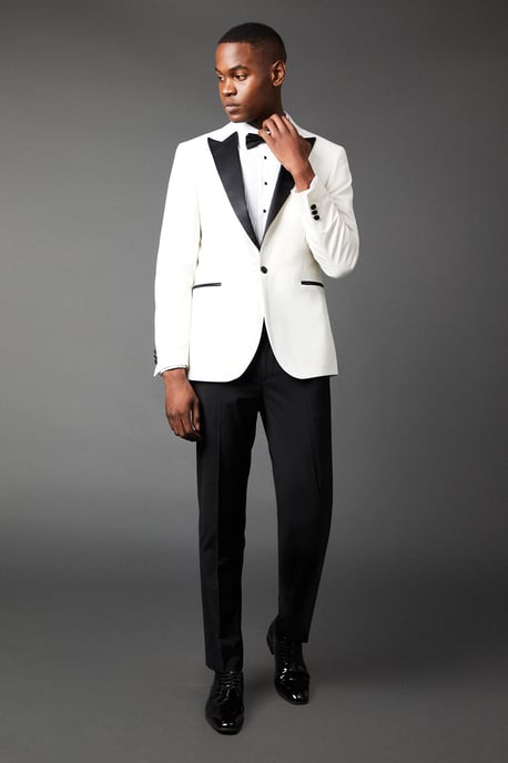 Peak Collar Tuxedo Jacket