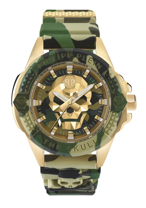 Philipp Plein The $kull Herrarnas Gröna Klocka PWAAA0921 - Image 1