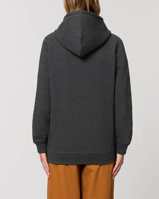 Zazen Unisex Side Pocket Hoodie in Grey