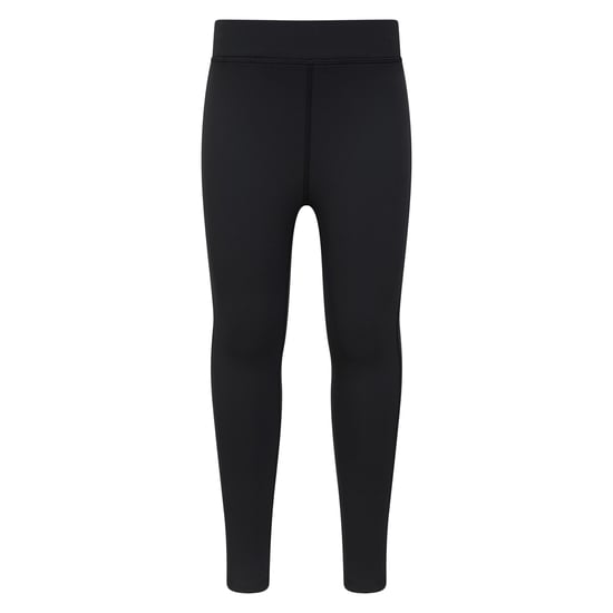Mountain Warehouse Girls Flick Flack Soft Touch Leggings (Black)