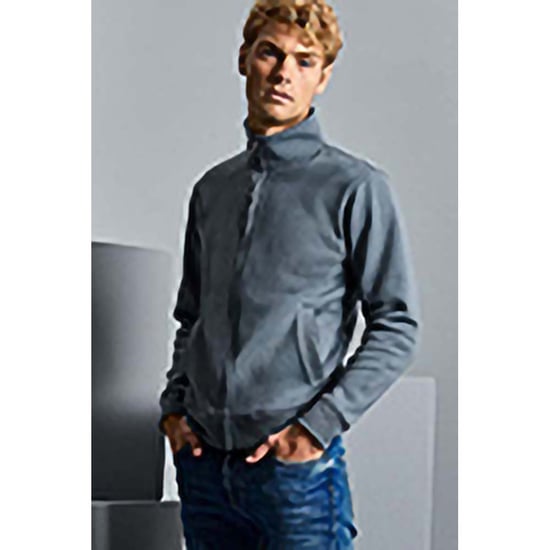 Russell Heren Authentic Full Zip Jacket (Konvooi Grijs) - Image 3