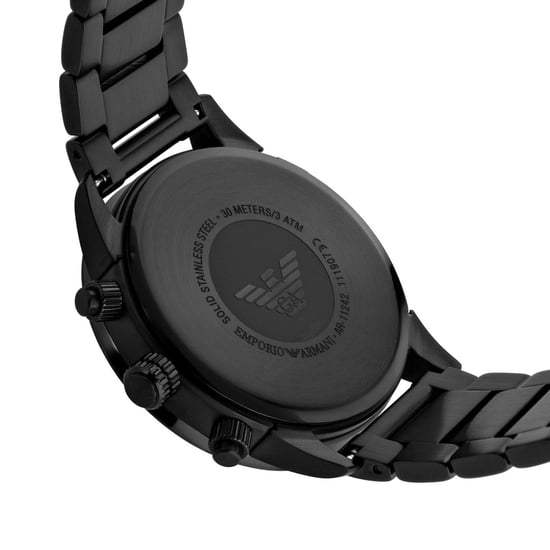 Emporio Armani Mario Men's Black Watch AR11242 - Image 4