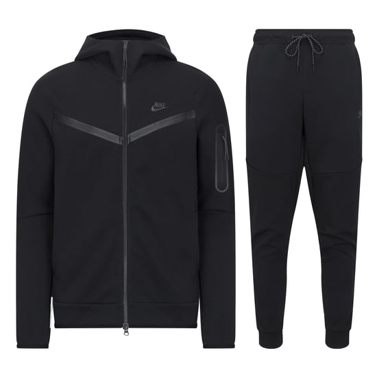Nike Sportswear Tech Fleece Full Zip Tracksuit Black - Image 1