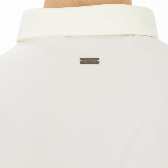 Armani Exchange Women Dress   Full sleeve White - Image 6