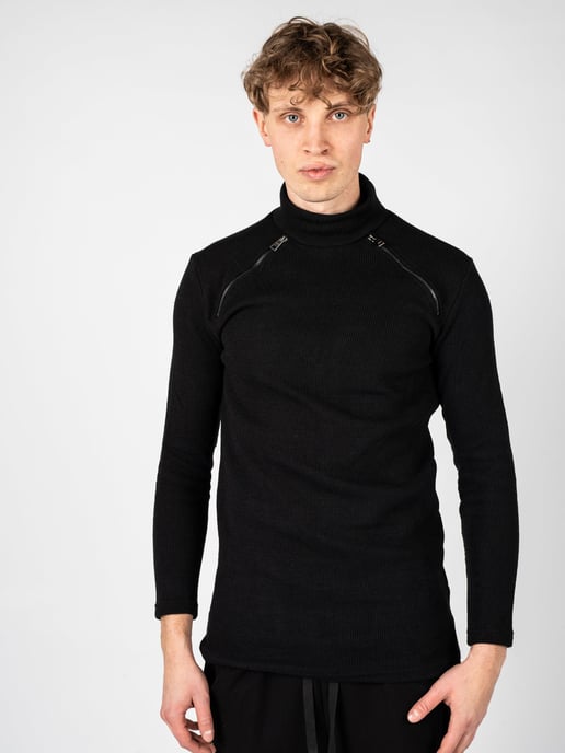 La Haine Inside Us Pullover LM060 Herr Svart - Image 2