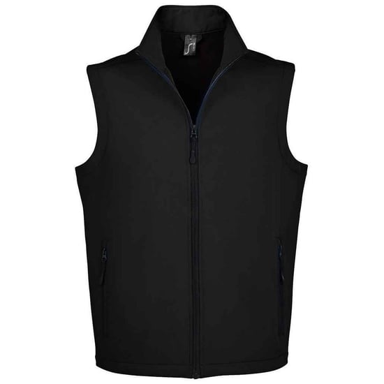 SOLS Mens Race Softshell Body Warmer (Black) - Image 1