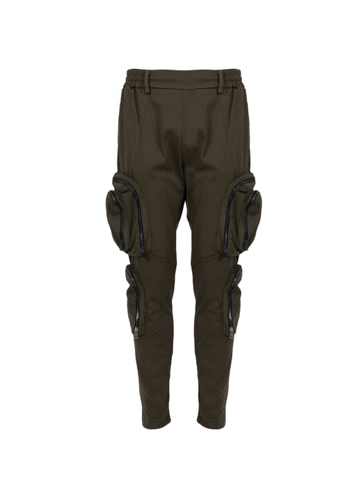 La Haine Inside Us Trousers Cargo Men's Green