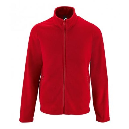 SOLS Heren Normandische Fleece Jas (Rood) - Image 1
