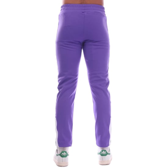 Men's Palm Angels Slim Track Pants in Purple white
