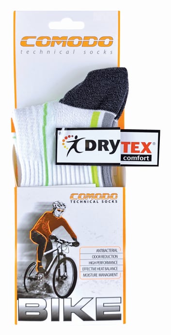 Comodo - Hi Vis Low Cut Fietssokken Heren & Dames - Wit Groen - Image 2