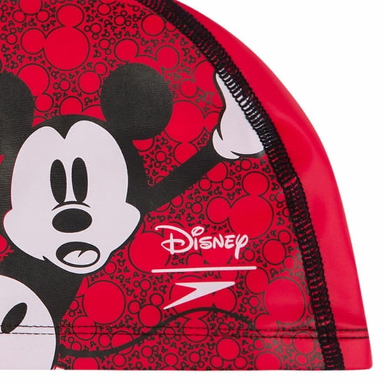 Disney Childrens/Kids Mickey Mouse Speedo Pace Swim Cap (Red) - Image 4