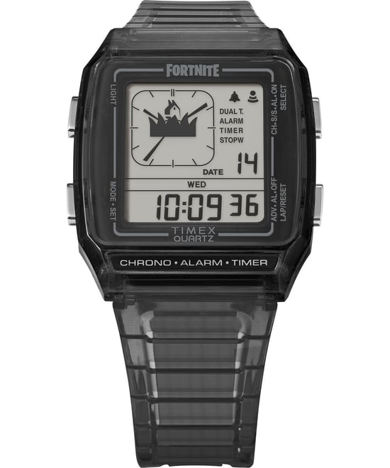 Timex Lca X Fortnite Heren Zwarte Horloge TW2W96500 - Image 5