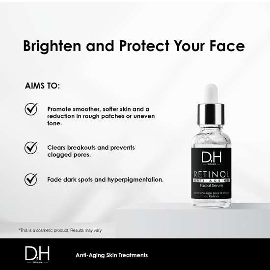 Dr H Anti-Aging Retinol Facial Serum 30ml - Image 4