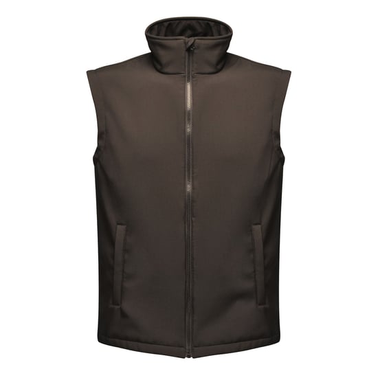 Regatta Professional Mens Ablaze Soft Shell Bodywarmer (Black/Black) - Image 1