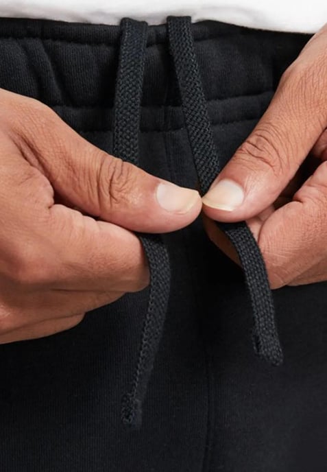 Nike Sportswear Club Fleece Openhem Joggers in Zwart - Image 4
