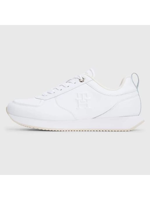 Tommy Hilfiger Sneakers Casual Läder Runner Vita - Image 2