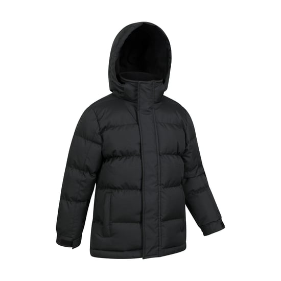 Mountain Warehouse Childrens/Kids Snow II Water Resistant Padded Jacket (Black)