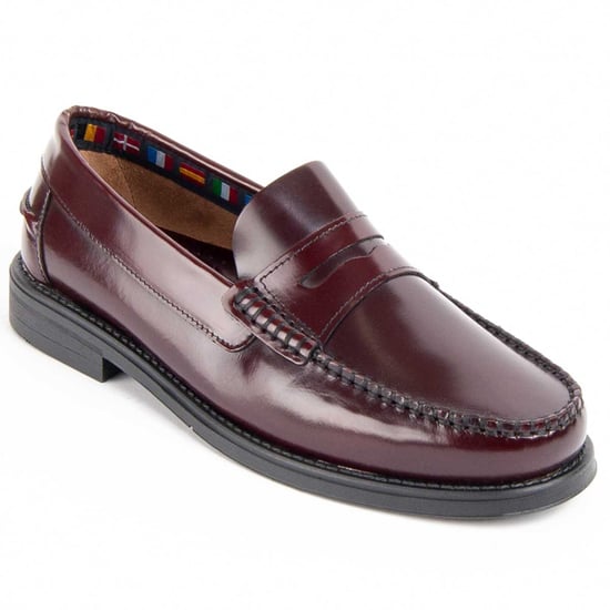 Purapiel Loafer Castellar2 Burgundy