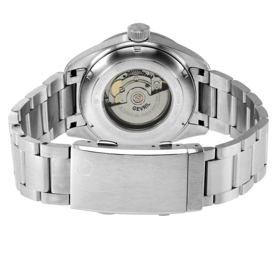 Gevil Gevril Yorkville 48613B Swiss Automatic Sellita SW200 Watch