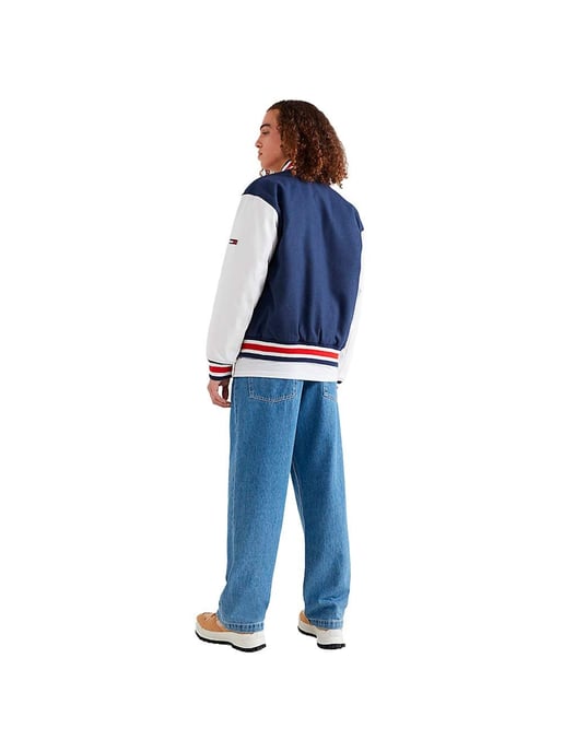 Tommy Jeans för män baseball college stil avslappnad blus - Image 4