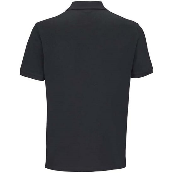 SOLS Unisex Pegase Piqué Poloshirt voor Volwassenen (Zwart) - Image 2