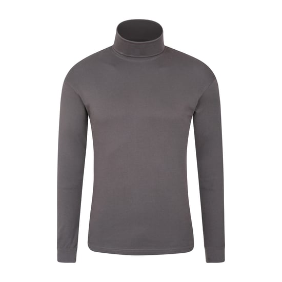 Mountain Warehouse Mens Meribel Cotton Thermal Top (Dark Grey)