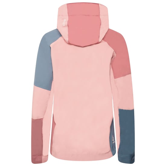 Dare 2B Womens/Ladies Checkpoint III Recycled Waterproof Jacket (Powder Pink/Mesa Rose)
