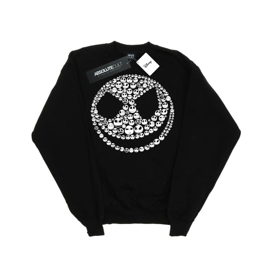 Disney Womens/Ladies Nightmare Before Christmas Jack Skull Collage Sweatshirt (Black)