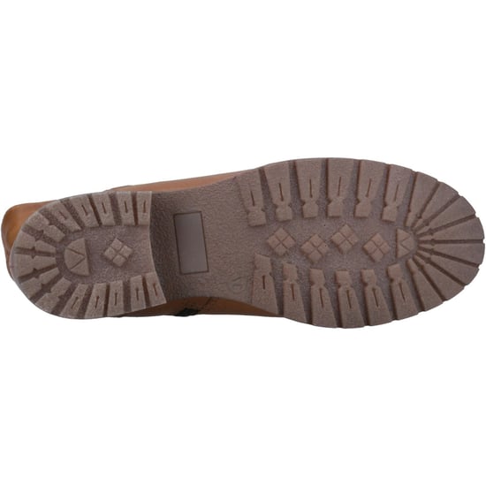 Hush Puppies Piper Leren Dameslaarzen Tan - Image 3