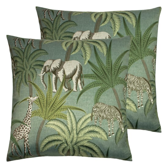 Jungle Parade Cushions (Twin Pack)
