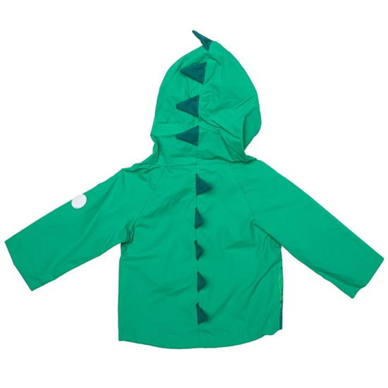Boy's Regatta Baby Peppa Pig Waterproof Animal Hood Jacket in Green - Image 2