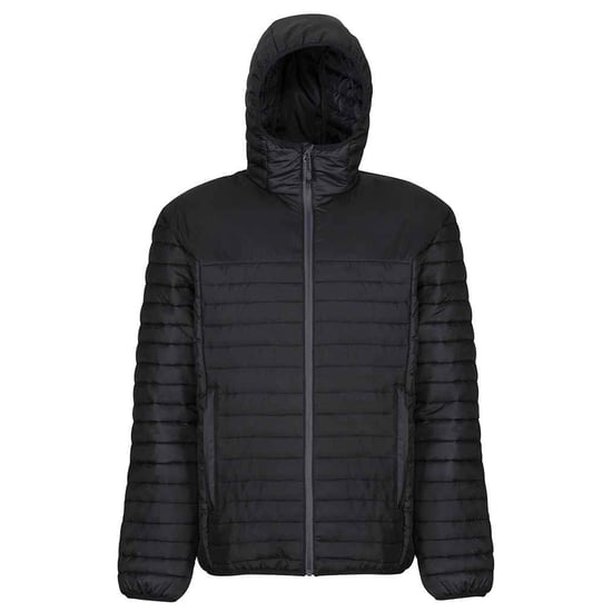 Regatta Mens Honestly Made Recycled Thermal Padded Jacket (Black)