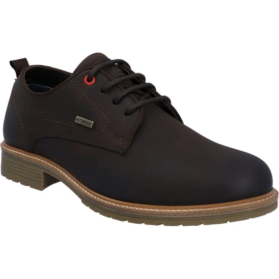 Hunter Jura Leather Men's Brown Lace-Up Shoes - Image 1