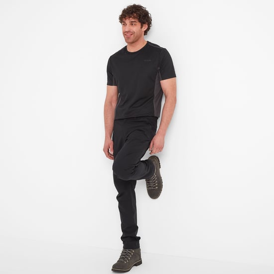 Silsden Mens Waterproof Trousers Black