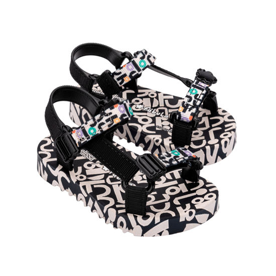 Playtime x Fabula Black/Beige Sandals - Image 4