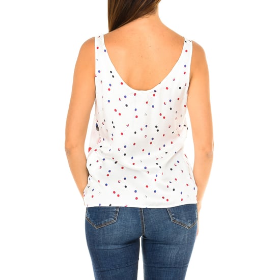 Dames ronde hals mouwloos T-shirt 3Y5H61-5NZNZ - Image 3