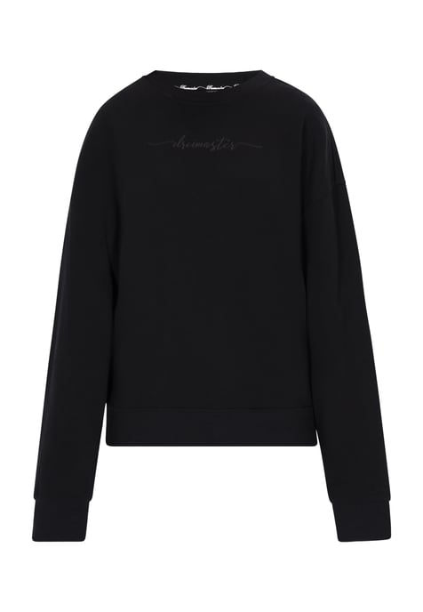 Dreimaster Sweatshirt Dames zwart - Image 1