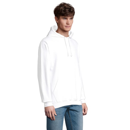 SOLS Unisex Condor Hoodie för vuxna (Vit) - Image 3