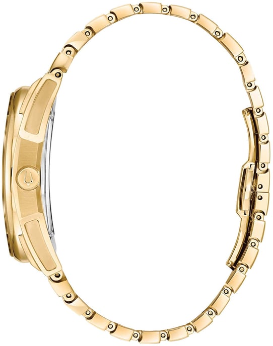 Bulova Curv Dames Horloge Goud 97P136 - Image 2