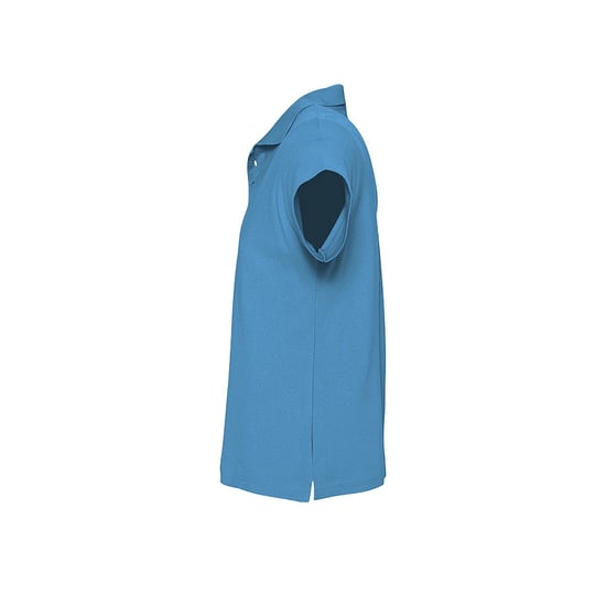 SOLS Heren Zomer II Pique Poloshirt met korte mouwen (Aqua) - Image 3