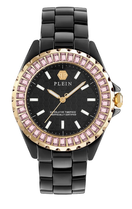Philipp Plein Plein Heaven Dames Zwarte Horloge PWPPA0324 - Image 1