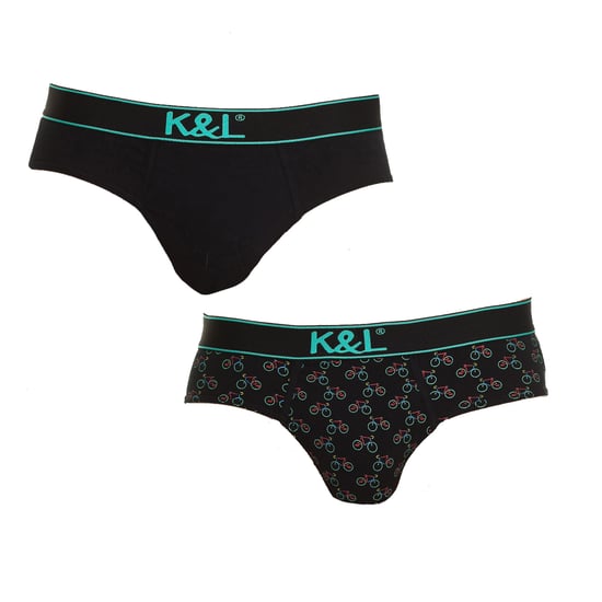 Pack-2 Slips Funny breathable fabric KL2006 man - Image 1