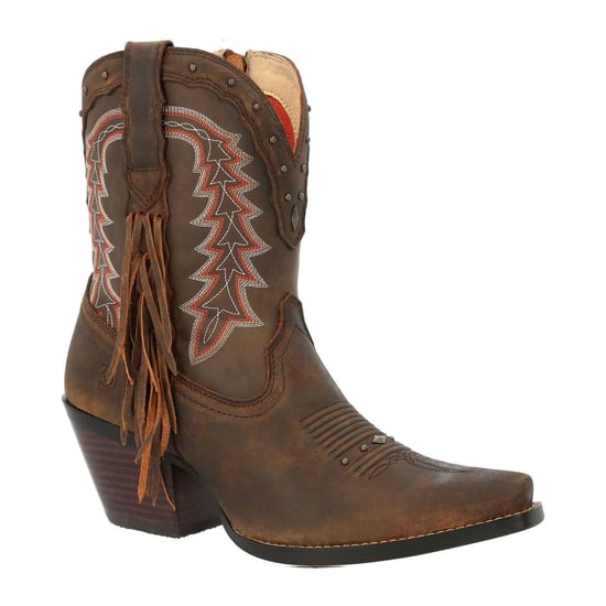 Durango Crush Leather Women's Pecan Boots - Image 1