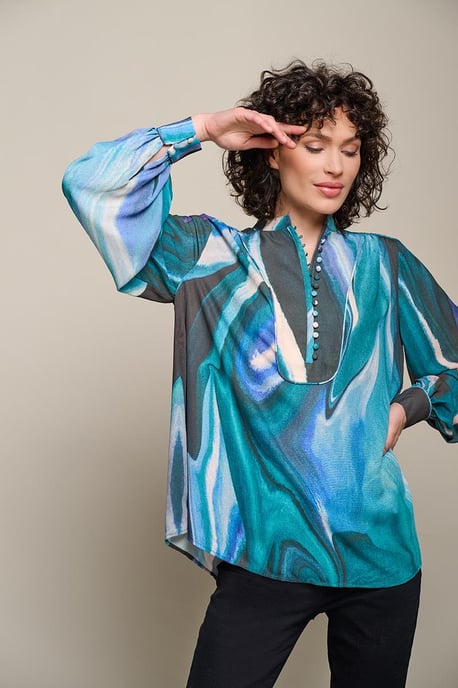 Simona Print Blouse Multi