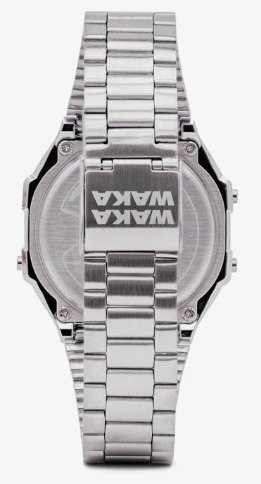 Casio Casio Collection Vintage Pac-man 45th Anniversary Men's Silver Watch A168WEPC-7AER - Image 2