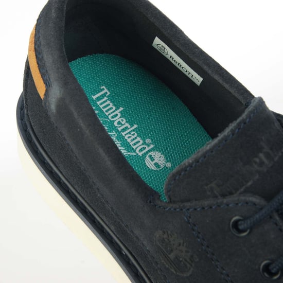 Men's Timberland Newmarket II Lthr Boat Shoe in Navy