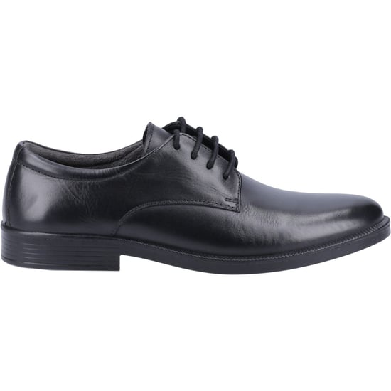 Hush Puppies Neal Leather Men's Black Lace-Up Shoes - Image 4