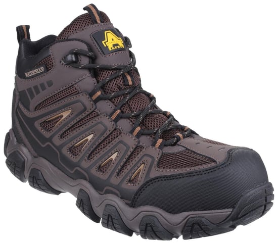 Amblers Unisex Safety Waterproof Boot Brown - Image 1
