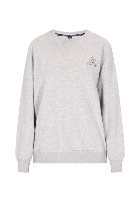 Dreimaster Sweatshirt women Grey melange - Image 1